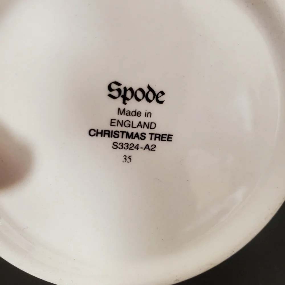 🎄 SPODE Christmas mugs set of 2 Christmas trees like new - Picture 9 of 9
